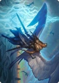 Righteous Valkyrie Art Card [Kaldheim: Art Series]