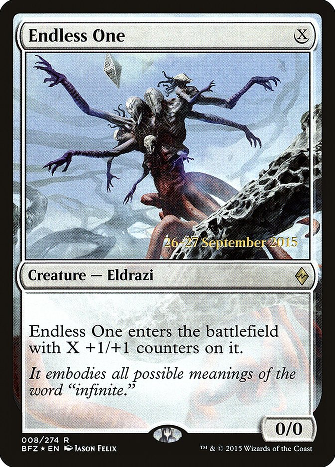 Endless One (Prelanzamiento) [Promociones de la Presentación de Battle for Zendikar] 