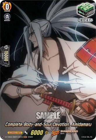 Complete Body-and-Soul Devotion, Amidamaru (D-TB03/SKR132EN) [Shaman King]