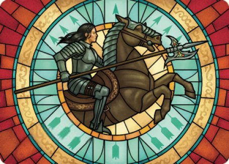 Tori D'Avenant, Fury Rider Art Card [Dominaria United Art Series]