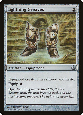 Lightning Greaves [Duel Decks: Phyrexia contre la Coalition] 