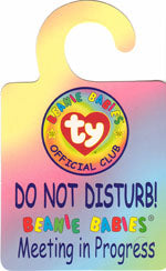 Beanie Babies Official Club Door Hanger