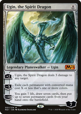 Ugin, the Spirit Dragon [Core Set 2021]