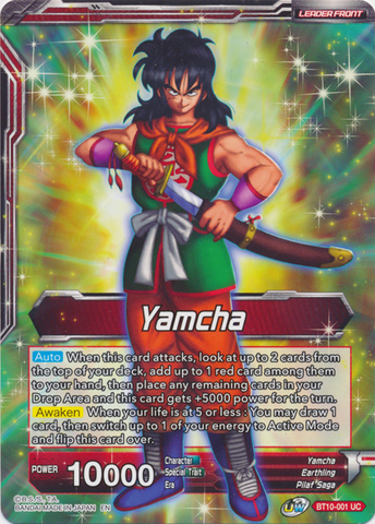 Yamcha // Yamcha, Supersonic Striker (BT10-001) [Promociones preliminares de Rise of the Unison Warrior] 