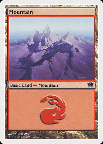 Mountain (#344) [Ninth Edition]