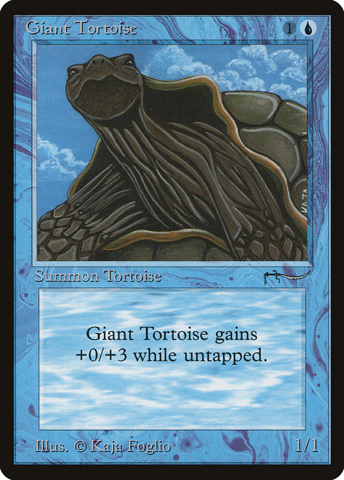 Tortue Géante (Coût en Mana Sombre) [Arabian Nights] 