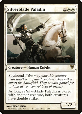 Paladín Silverblade [Avacyn restaurado]