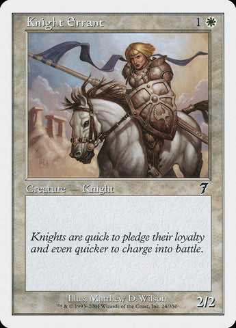 Knight Errant [Septième édition] 
