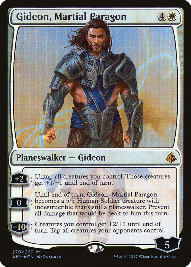 Gedeón, dechado marcial [Amonkhet] 