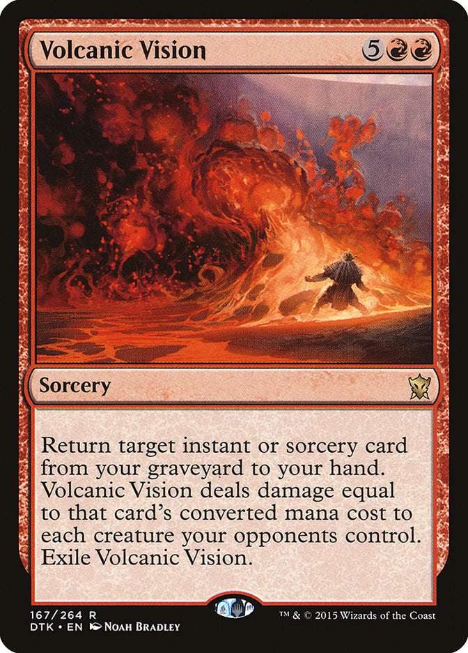 Vision volcanique [Dragons de Tarkir] 