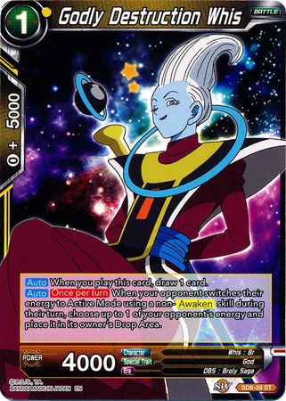 Godly Destruction Whis (Starter Deck - Rising Broly) [SD8-09]