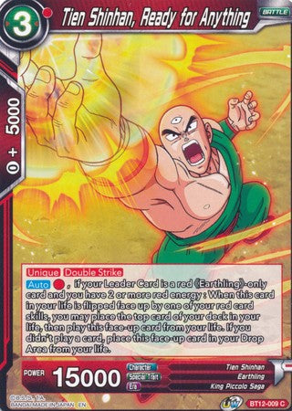 Tien Shinhan, Ready for Anything [BT12-009]