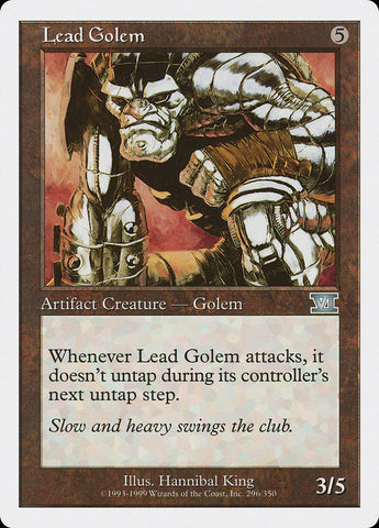 Lead Golem [Sixième édition classique] 