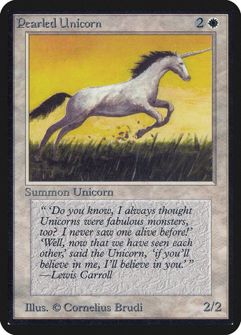 Unicornio Perlado [Edición Limitada Alfa] 