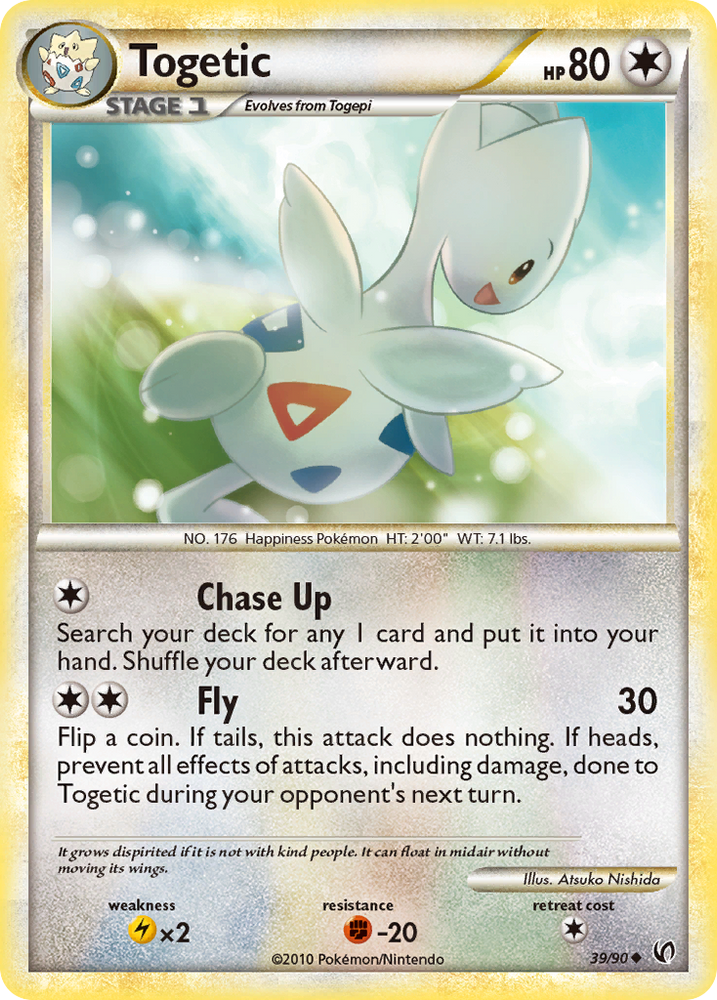 Togetic (39/90) [HeartGold &amp; SoulSilver: Undaunted] 