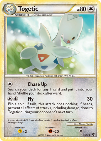 Togetic (39/90) [HeartGold &amp; SoulSilver: Undaunted] 