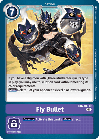Fly Bullet [BT6-109] [Doble diamante] 