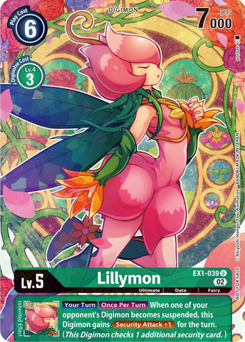 Lillymon [EX1-039] (Digimon Illustration Competition Promotion Pack) [Classic Collection Promos]