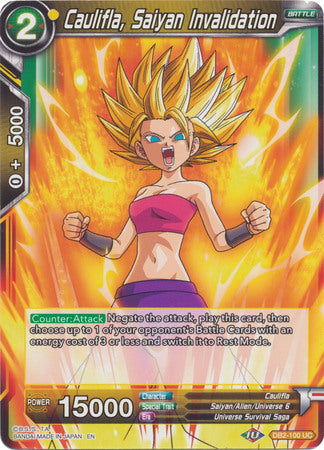 Caulifla, Saiyan Invalidation [DB2-100]