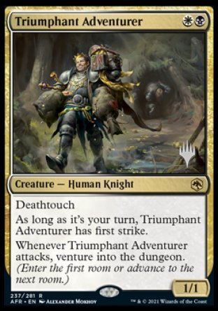 Aventurier triomphant (Pack promotionnel) [Dungeons &amp; Dragons: Adventures in the Forgotten Realms Promos] 