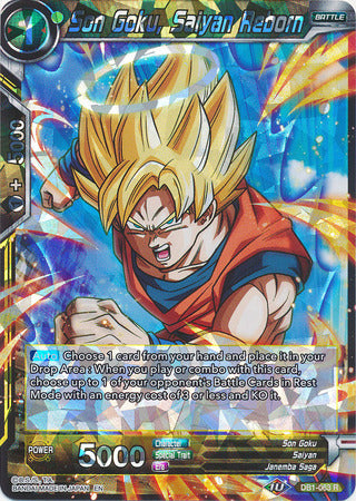 Son Goku, Saiyajin Renacido [DB1-063] 