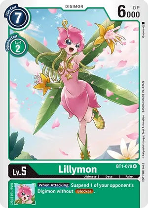 Lillymon [BT1-079] (Arte alternativo) [Tarjetas promocionales] 