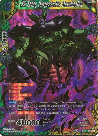 Cell Xeno, Abominación indescriptible [BT9-137] 