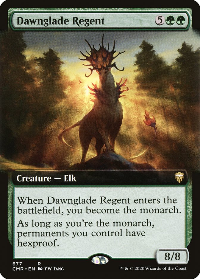 Dawnglade Regent (Extended Art) [Légendes du commandant] 