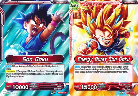Son Goku // Explosión de energía Son Goku [BT4-001] 