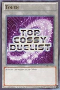 Jeton du duelliste COSSY le mieux classé (violet) [TKN4-EN007] Ultra rare 