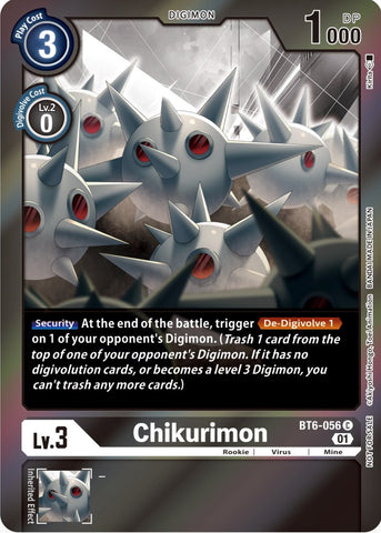 Chikurimon [BT6-056] (Event Pack 4) [Double Diamond Promos]