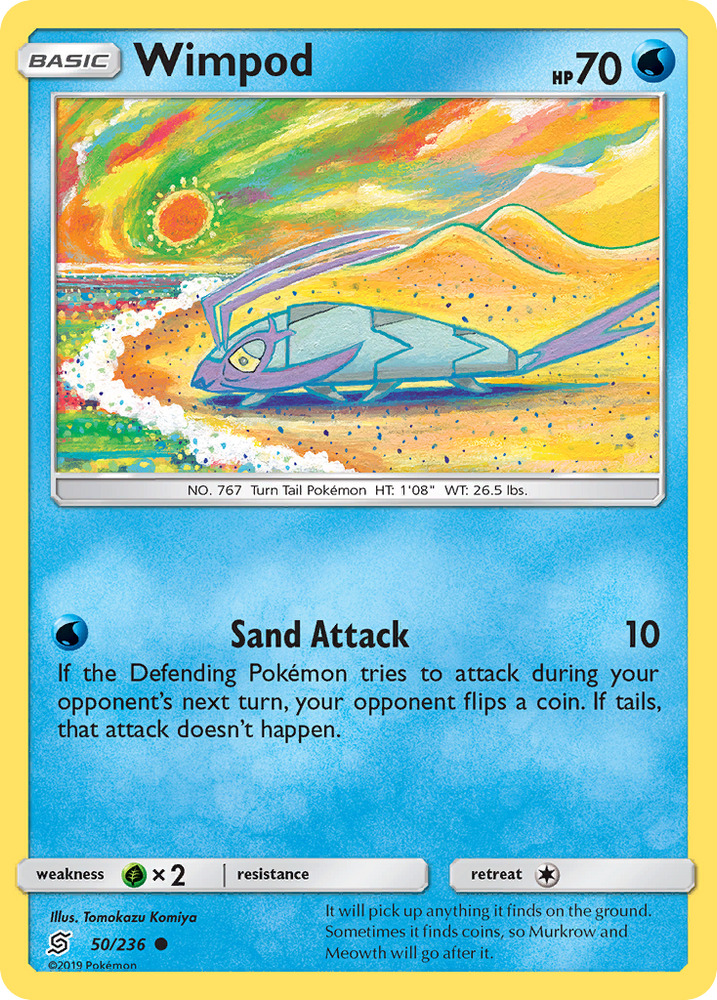 Wimpod (50/236) [Sun & Moon: Unified Minds] (Glossy Misprint)