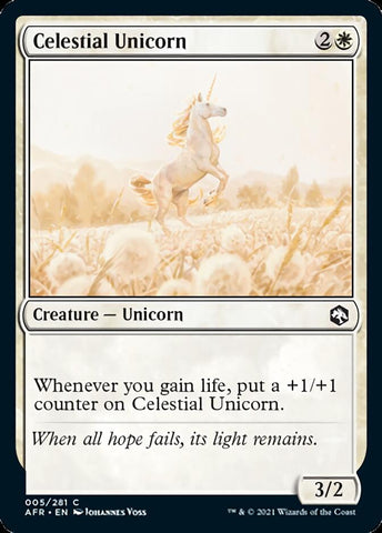 Unicornio Celestial [Dungeons &amp; Dragons: Aventuras en los Reinos Olvidados] 