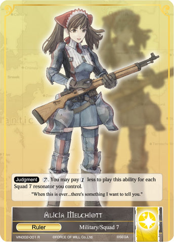 Alicia Melchiott // Alicia Gunther (VIN002-001/J) [Vingolf 2: Valkyria Chronicles]