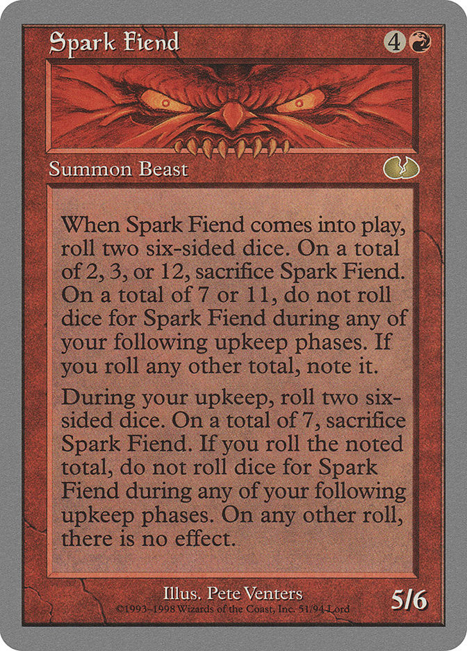 Spark Fiend [Unglued]