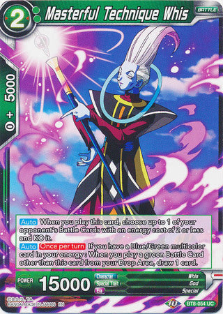 Técnica magistral Whis [BT8-054] 