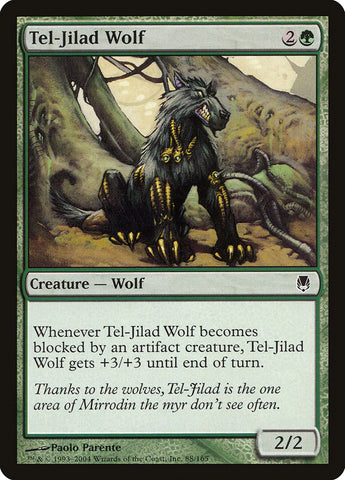 Lobo de Tel-Jilad [acero oscuro] 