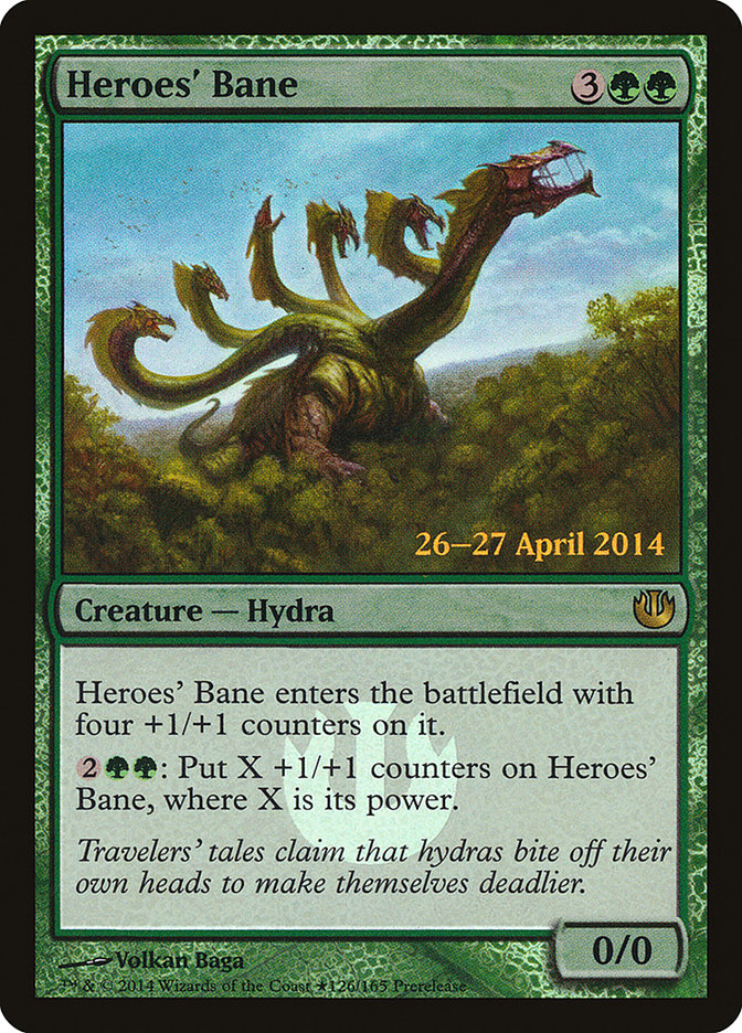 Heroes' Bane  (Prerelease) [Journey into Nyx Prerelease Promos]