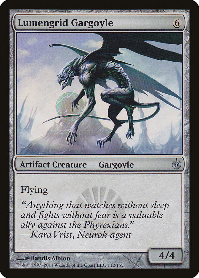 Gárgola Lumengrid [Mirrodin sitiada] 