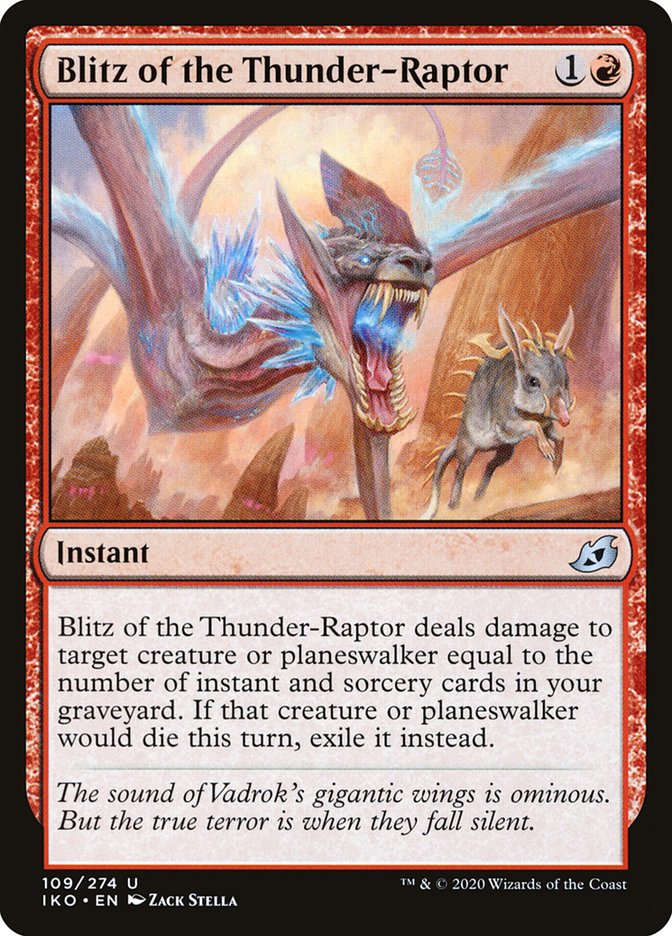 Blitz du Thunder-Raptor [Ikoria: Lair of Behemoths] 