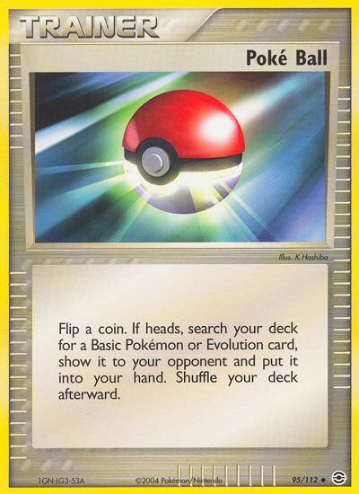 Poke Ball (95/112) [EX : FireRed &amp; LeafGreen] 