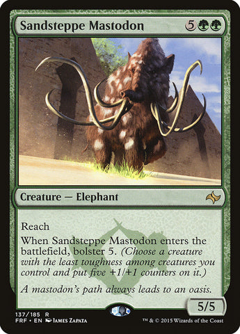 Mastodonte esteparena [Destino reelaborado] 