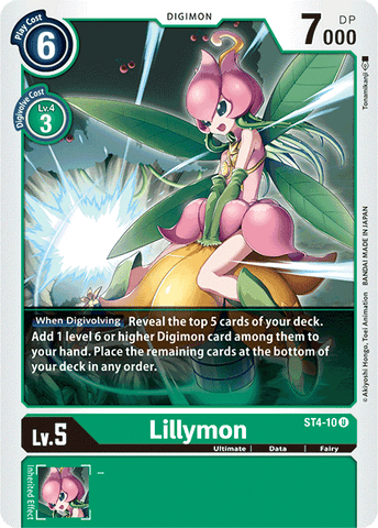 Lillymon [ST4-10] [Giga verde] 