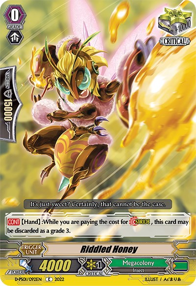 Riddled Honey (D-PS01/092EN) [P Clan Collection 2022]