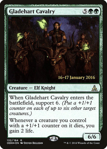 Gladehart Cavalry (Prerelease) [Oath of the Gatewatch Prerelease Promos]