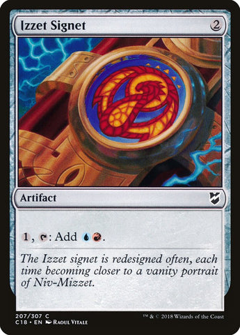 Izzet Signet [Commandant 2018] 