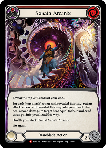 Sonata Arcanix [MON231-RF] 1ère édition Rainbow Foil 