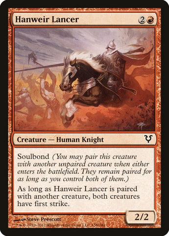 Hanweir Lancer [Avacyn restaurado] 