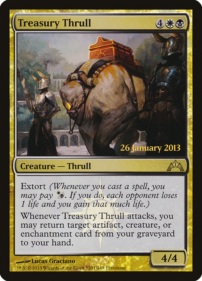 Treasury Thrull  (Prerelease) [Gatecrash Prerelease Promos]