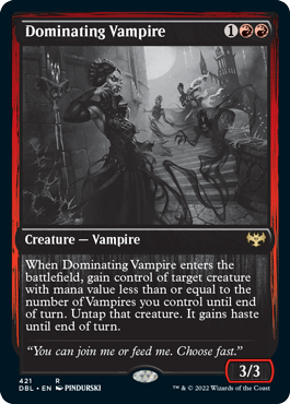 Vampire Dominateur [Innistrad : Double fonctionnalité] 